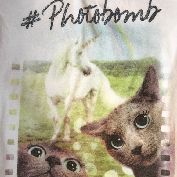 5 Justice long sleeve tees size 10 - Picture 5 of 8